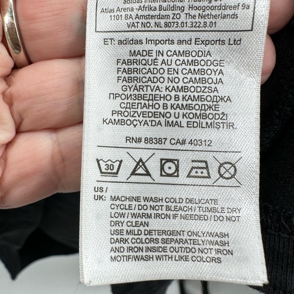 ADIDAS Oversized Men camo 3M pocket pouch casual athleisure athletic top L - Picture 7 of 11